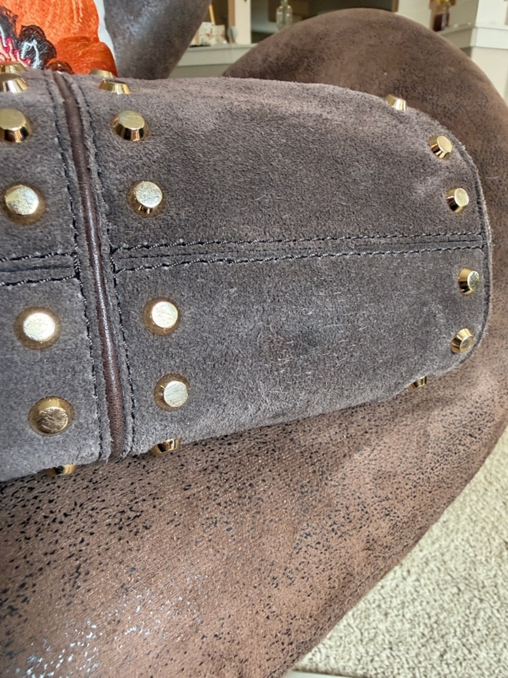 MICHAEL KORS SUEDE BAG - Picture 10 of 15